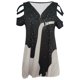 thumbnail image 5 of Pntutb moda mujer cuello pico manga corta tops camiseta verano estampado blusa suelta Pntutb Pntutb-2422, 5 of 5