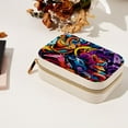 thumbnail image 7 of Graffiti Velvet Portable Earring Holder with Removable Compartment - Gift-Worthy Jewelry Stand and Travel Organizer with Necklace Holder, 7 of 7