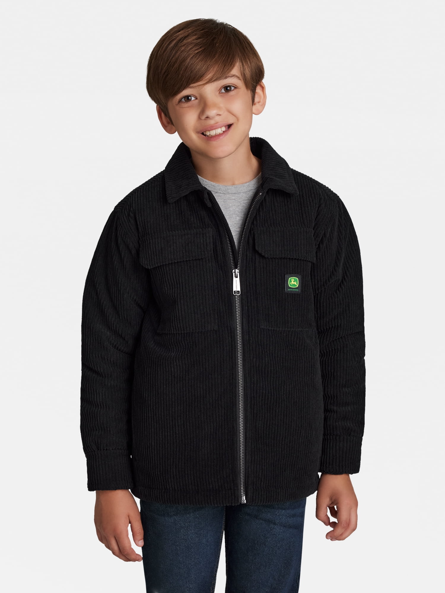 John Deere Boy's Corduroy Tractor Jacket, Sizes 4 - 16