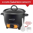 thumbnail image 2 of 3CP RICE COOKER BLK, 2 of 8