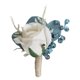 thumbnail image 5 of Ramillete de rosas artificiales para niñas, ideal para damas de honor, bodas, graduaciones y fiestas nupciales. Flores en el pecho, 5 of 7