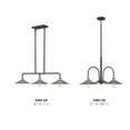 thumbnail image 2 of Hinkley Lighting - Three Light Linear Chandelier - Chandelier - Rigby - 3 Light, 2 of 4