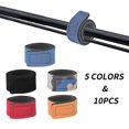 thumbnail image 5 of 10 Pcs Fishing Rod Belts Ties, 5 Colors Elastic Magic Bait Strap,adjustable Fishing Rod Straps Fishing Rod Tie Strap, 5 of 5