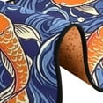 thumbnail image 4 of Colorful Koi Fish Runner Rug for Hallways Kitchen Non Slip 2'x 6' Washable Hall Carpet for Bedroom Entryway Laundry Room, 4 of 7
