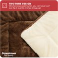 thumbnail image 4 of GFDYREE Comfort Pet Dog Crate Mat and Nap Pad, Small-Brown/Oatmeal, 4 of 6