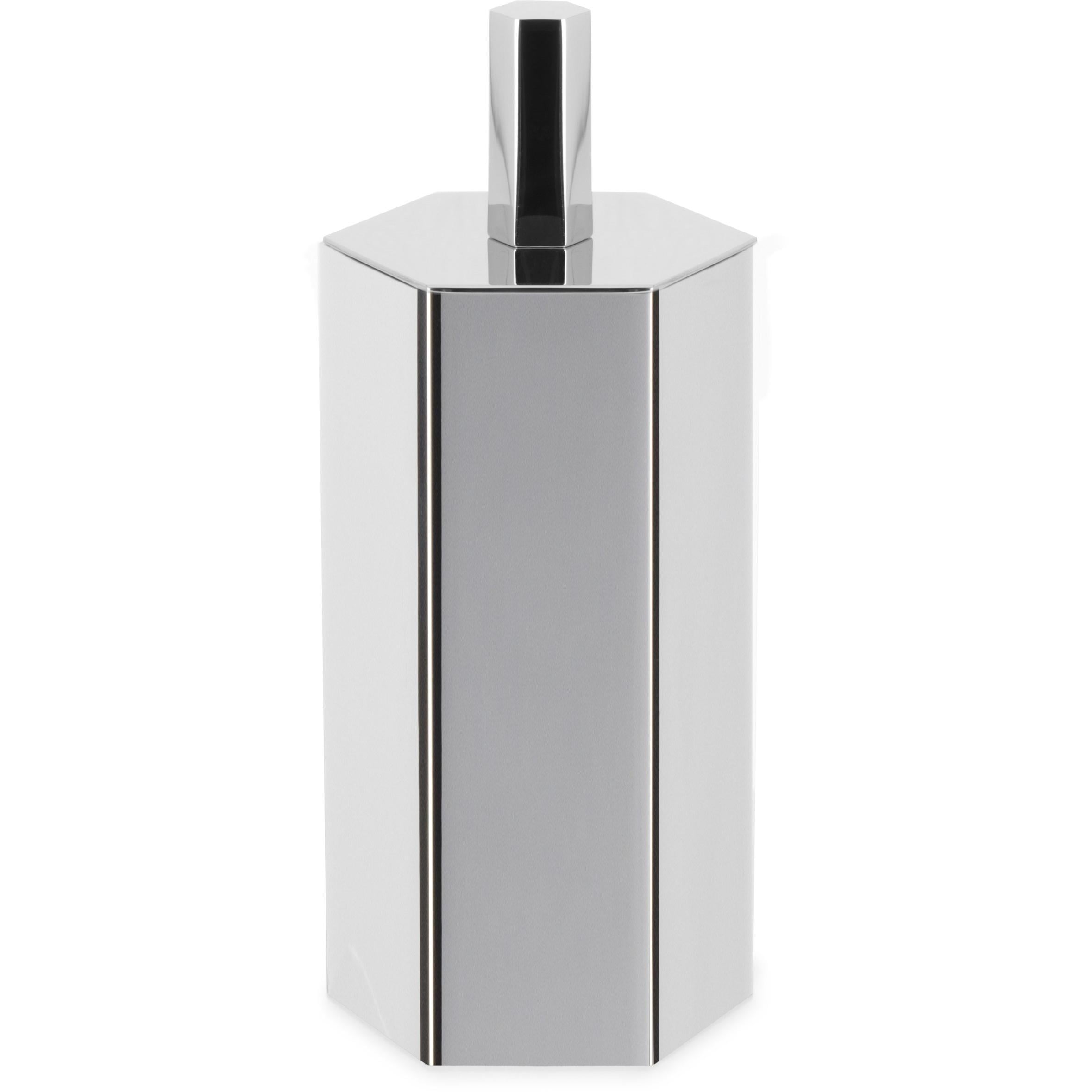 AGM Home Store Hexagonal Cotton Ball Swab Holder, Q Tip Jar for