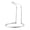Silver, variant on LAZIOEGR Spinning Reel Rack Silver BL-042 Fishing Gear Stand Holder Display Shelf Accessory for Saltwater Freshwater 7.48 inches / 19 cm