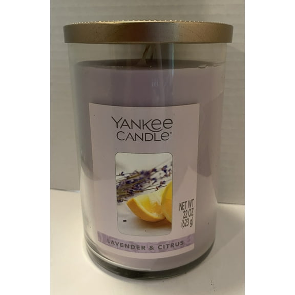 Yankee Candle Lavender & Citrus Fragranced Large 2-wick Tumbler Candle