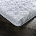 Hotel Style Ultra Plush & Soft Memory Foam Bath Rug, White, 22" x 40