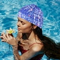thumbnail image 3 of OUNONA Comfortable Girl Swimming Hat Large Swimming Cap Adults Swim Cap Girl Swim Hat, 3 of 7
