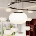 thumbnail image 6 of Sonneman SLS4238-K Suspenders 94" Wide Led Racetrack Chandelier - White, 6 of 7
