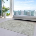 thumbnail image 6 of Addison Rugs Chantille Indoor/Outdoor Traditional Global Sage Washable Rectangle Rug, 5' x 7'6", 6 of 6