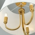 thumbnail image 2 of Artcraft Lighting - Rhythm - 3 Light Semi-Flush Mount In Traditional Style-14.2, 2 of 7