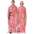 thumbnail image 2 of Matching Family Pajamas - Candy Cane Fleece, Red, Pets, MD, 2 of 2