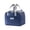 B004- Navy, variant on Black Tote Bag, Insulated Tote Bag, Zipper Tote Bag, Lunch Cooler Bag, Portable Cooler Bag, 10X8X8 Inch Durable Oxford Fabric Handheld Insulated Bag, Dual Pull Head Closure