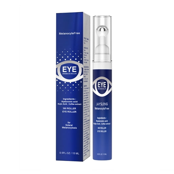Alvantor Eye Serum Roller for Dark Circles and Puffiness with Hyaluronic Acid, 0.5 fl. oz