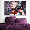 thumbnail image 2 of Cuadro Canva Listo Para Colgar Tipo Galería Harley Queen 50X75 cm, 2 of 4