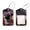 multicolored 4, variant on 2 PCS Luggage Tag for Suitcase Bag Tags for Backpacks Baggage Handbag School Instrument Tag Label, Night Flowers Raccoon