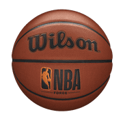 Wilson NBA Forge Indoor/Outdoor Basketball, Brown, 29.5 in.
