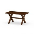 thumbnail image 5 of Desert Fields Cocina 61" Live Edge Indoor Dining Table, Seats 6, Walnut, 5 of 9