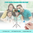 thumbnail image 2 of Tripod 5-Section Extendable Selfie Stick Integrated Universal Phone Holder Tabletop Tripod With BT Remote Controller 10m Wireless Control For     Phones, 2 of 7