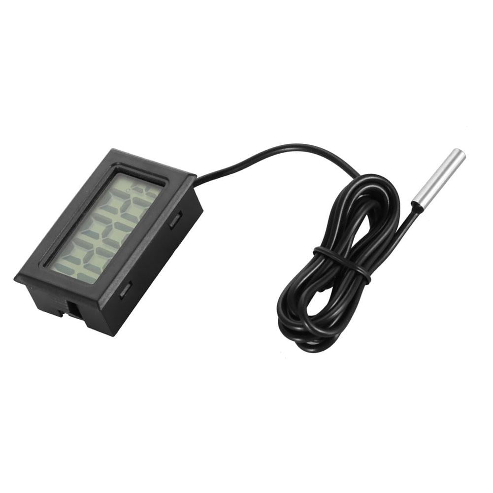 Greensen 2 PCS LCD Digital Aquarium Thermometer with Waterproof Probe for Fish Tank