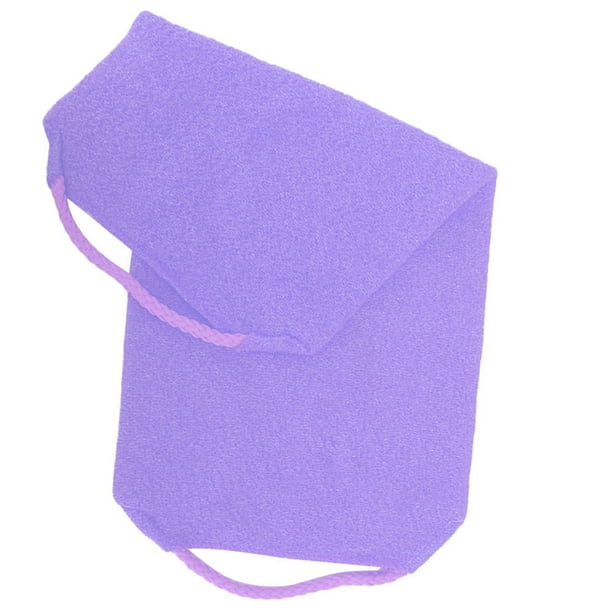 Toalla de baño, paño exfoliante para frotar, toalla elástica para limpieza del cuerpo, paño exfoliante, diseño a prueba de futuro