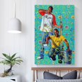 thumbnail image 3 of Portrait Painter Kehinde Wiley Painting Art Poster (38) Wall Art Poster Gifts Bedroom Prints Home Decor Hanging Picture Canvas Painting Posters 20x30inch(50x75cm), 3 of 6