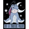 thumbnail image 2 of Boy's Winnie the Pooh Eeyore Not A Morning Person  Graphic Tee Black Small, 2 of 5