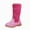 A4-Hot Pink, variant on Girls Mid Calf Round Toe Boots Toddler Little Kid Big Kid Riding Shoes for Fall Winter