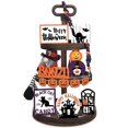 thumbnail image 1 of Halloween Tiered Tray Decoration Set Halloween Farmhouse Decor Boo Happy Halloween Wooden Signs Farmhouse Rustic Tiered Tray Decor Items For Home Tabl, 1 of 5