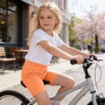 thumbnail image 6 of Toddler Girls Bike Kids Bermuda Shorts Pants Dance Leggings Playwear for Infant Baby Summer Casual Shorts 5-14 Years, 6 of 6