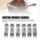 thumbnail image 5 of Sillín De Puente De Guitarra De 6 Uds., Sillín De Puente De Rodillo Ajustable De Metal Para Guitarras Eléctricas De 3, 4, 5, 6 Y 7 Cuerdas, Caja De Puros, Guitarras Banjos, 5 of 7