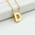 thumbnail image 2 of tredstone 26 Alphabet Letters Pendant Necklace Women Simple Clavicle Chain Necklace, 2 of 8