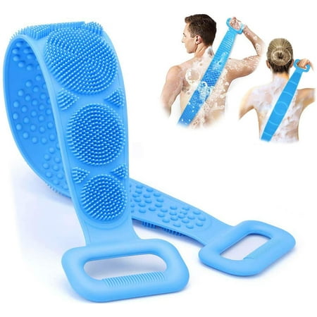 Sangle Exfoliante Pour Le Dos – Longueur 70 Cm, Fibres Naturelles – Neuf, Pour Un Gommage En Profondeur Sous La Douche