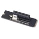 thumbnail image 5 of NGFF M.2 to PCI-E 4X X1 Riser Card M2 NVME to PCIe X4 with LED Voltage Indicator for GPU BTC Mining, 5 of 5