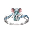 thumbnail image 1 of Anillo de bodas de Anillo de compromiso elegante con forma de para el día de San Valentín Talla 9 Yuyangstore Anillo de bodas, 1 of 8