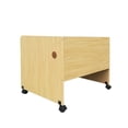 thumbnail image 2 of FixtureDisplays 24" Kids Computer Desk Wooden Single Computer Desk w/Adjustable Keyboard Shelf 18542-MAPLE, 2 of 5
