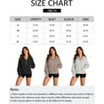 thumbnail image 5 of Half Zip Sweatshirts Cropped Hoodies Fleece Womens Quarter Zip Up Pullover Sweaters Fall Outfits 2023 Winter Clothes, 5 of 6
