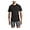Black, variant on Men's Hanes YFT1W4 Platinum ComfortFit Crew Neck T-Shirts - 4 Pack (White M)