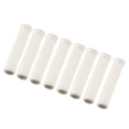thumbnail image 1 of Unique Bargains 8 Pcs High Heat Shield Engine Spark Plug Wire Boots Protector Sleeve Cover for Car White, 1 of 6