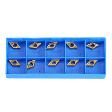 

10pcs CNC Carbide Tips Inserts Blade Cutter Lathe Turning Tool With Box