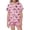 r-135Pink118, variant on MEZZALL Halloween Kids With Ruffle Short Sleeve Lapel Tie Front Shirts Blouse Tops With Shorts For Girls Soft Comfort Pajama Sets For Nighttime Lounging 2 Piece Sleepwear