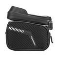 thumbnail image 2 of Portaequipajes Bolsa impermeable para cuadro de bicicleta, bolsa doble, bolsa de tubo superior para RZAHUAHU Portaequipajes, 2 of 7
