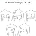 thumbnail image 5 of Pecho | | cinta adhesiva cuerpo pecho apoya la ascensión y el pecho | impermeable y sudoroso, 5 of 5
