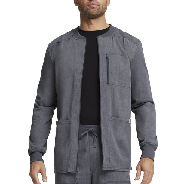 Scrubstar Men's Ultimate Stretch Antimicrobial Fabric Technology Zip