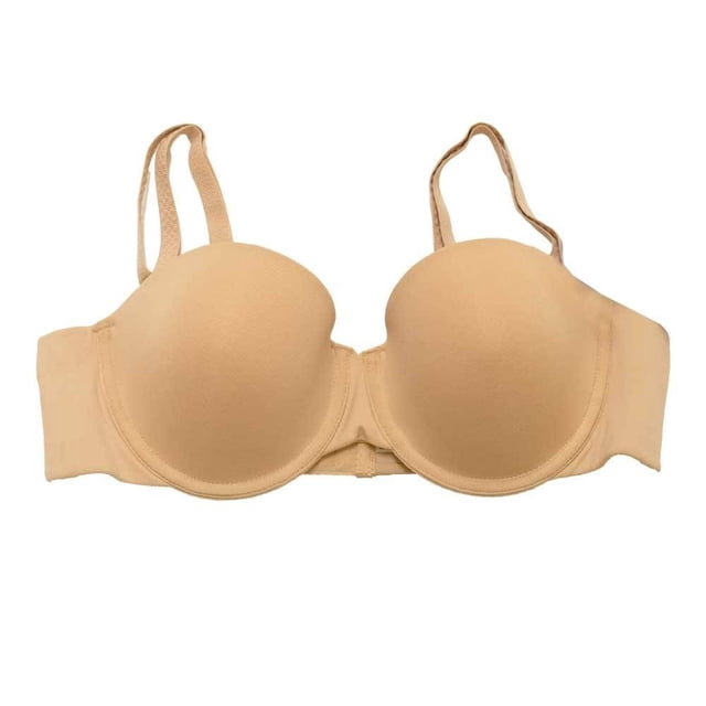 Brassiere Curvation para Mujer, Strapless Tirante Multiposiciones Nude Talla 38C