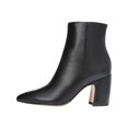 thumbnail image 5 of Sam Edelman Womens Hilty Leather Block Heel Ankle Boots Black 8.5 Medium (B,M), 5 of 5