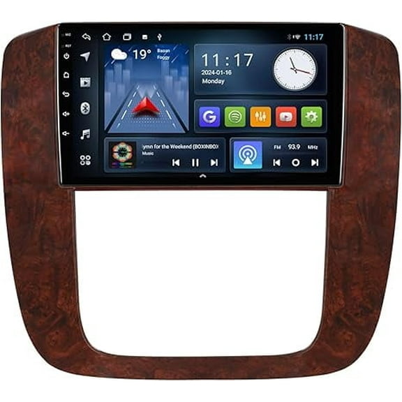 2 32G 9" Android 12 Car Stereo for Tahoe/Yukon/Silverado/Suburban 2007-2013 Touchscreen Car Radio