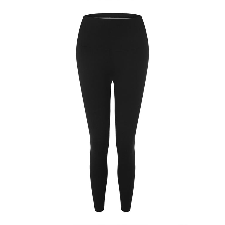 HSMQHJWE Calzas Deportivas Para Mujer Soft Leggings With Pockets For Women  Women'S Leggings Winter High Waist Warm Lined Thick Trousers Winter  Leggings Yoga Shorts Cotton 